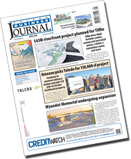Front page of April 2020 Toledo Business Journal
