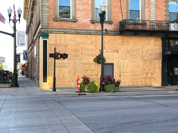 Current construction on the new Chase Bank branch in Bowling Green