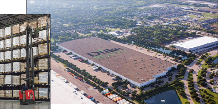 A Duke Realty facility near DFW International Airport in Dallas