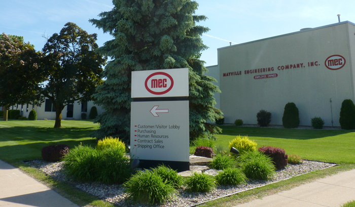 Mayville Engineering Company’s headquarters in Wisconsin