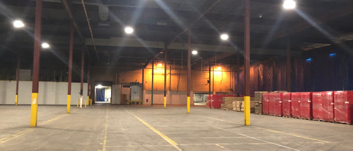 Interior of one of Global Distribution Center’s existing facilities