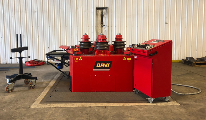 Swanton Welding & Machining’s new Davi MC4P11 machine