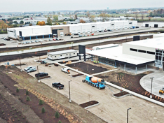 Current progress on Ohio Machinery Co.’s two facilities in Perrysburg