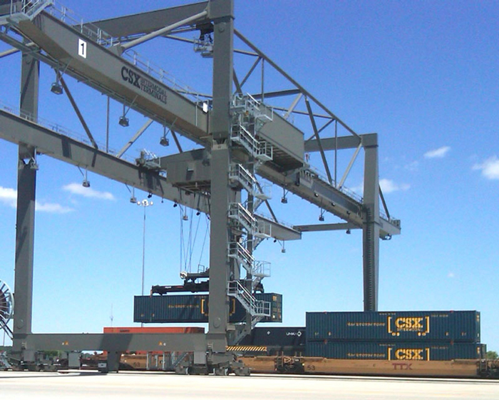 CSX railyard, North Baltimore