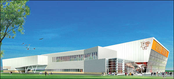 Stroh Center rendering